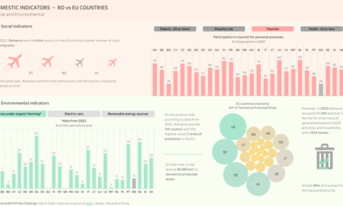 Domestic Indicators - RO vs EU Countries